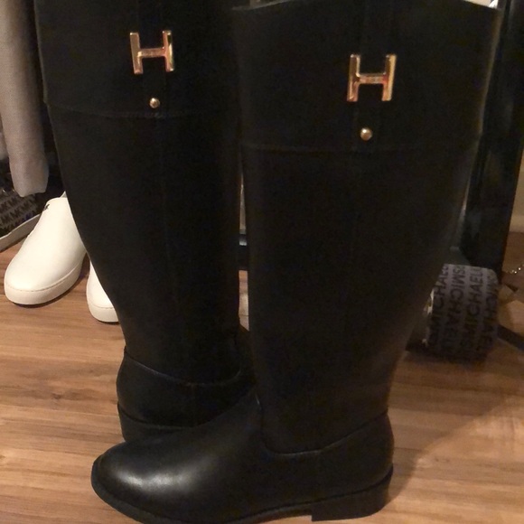 New Boots Tommy Hilfiger 6.5 - Picture 1 of 8